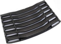 Matte Black Rear Window Louvers for Chevy Camaro N809