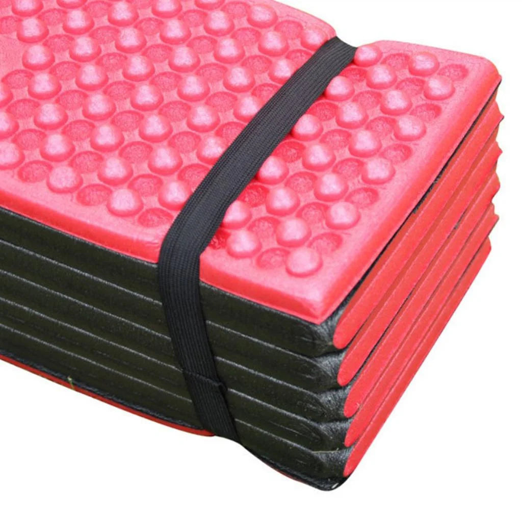 Red Portable Folding Camping Mat U731