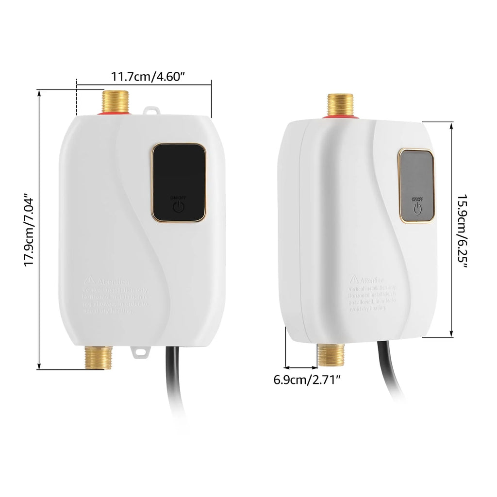 3000W Mini Electric Tankless Instant Water Heater N2130