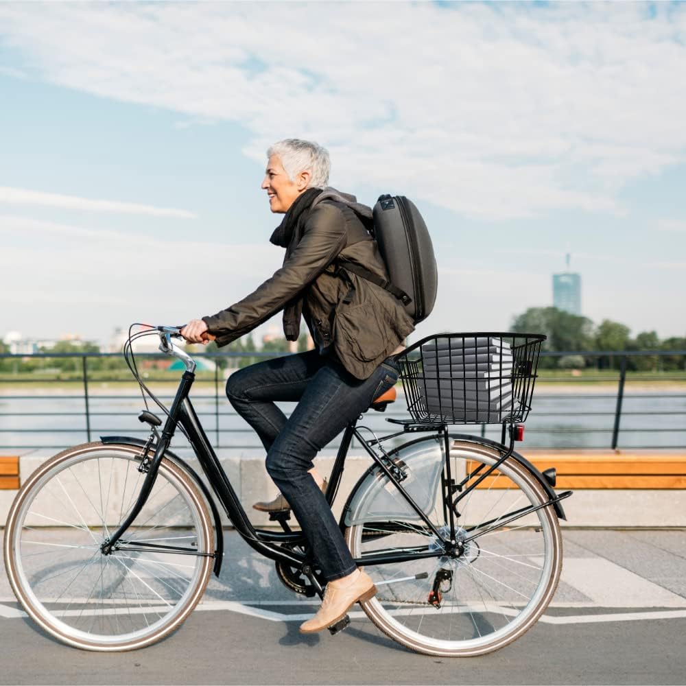 Rear Bike Basket with Waterproof Cover F9947