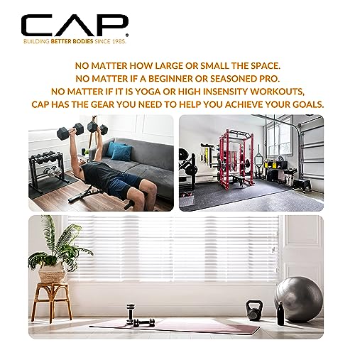 CAP Barbell Dumbbell Set with Rack G5086