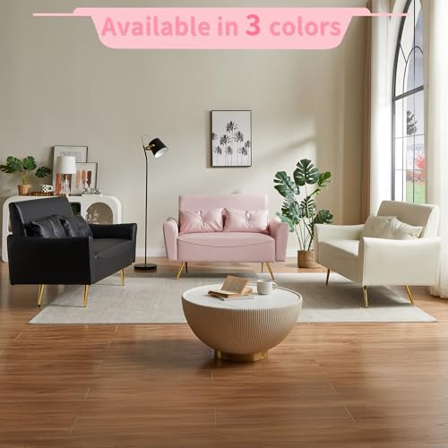 Blue Velvet Loveseat Sofa M84342