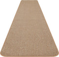 Skid-Resistant Carpet Runner Pebble Beige 12 Feet X 27 Inches Y1376