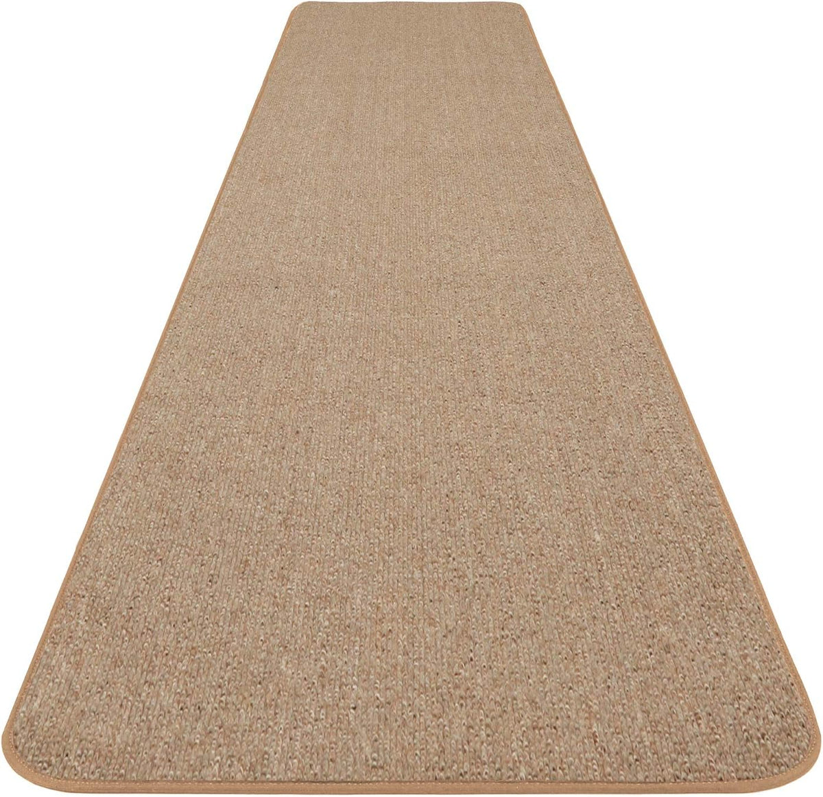 Skid-Resistant Carpet Runner Pebble Beige 12 Feet X 27 Inches Y1376