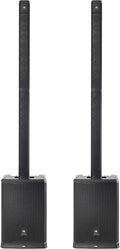 Powered Loudspeaker Line Array with 7-Channel Mixer and Built-in Effects (Pair) O12087