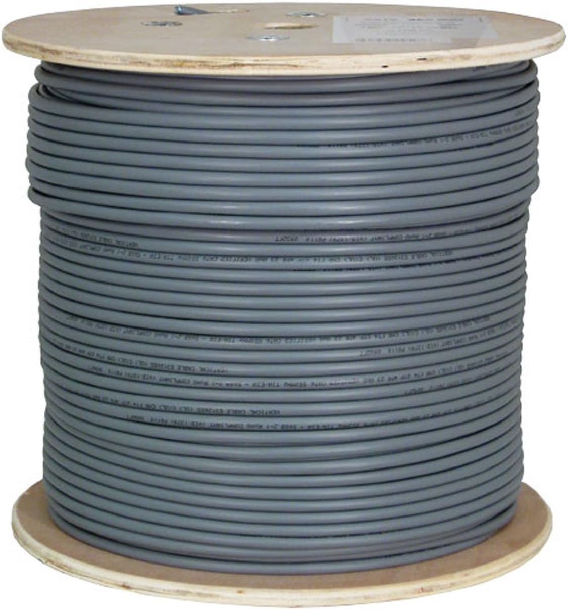 Cat6A UTP 23AWG Solid Bare Copper 1000ft Ethernet Cable S827