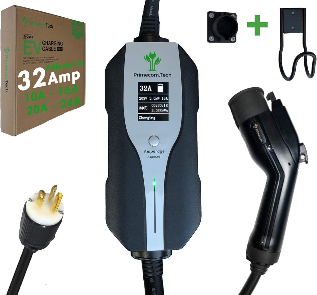 Level 2 Electric Vehicle Charger with 30 Ft Cable B385984
