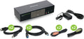 2-Port 4K DisplayPort KVMP Switch with HDMI and DisplayPort Out USB 3.0 and RS-232 I661423