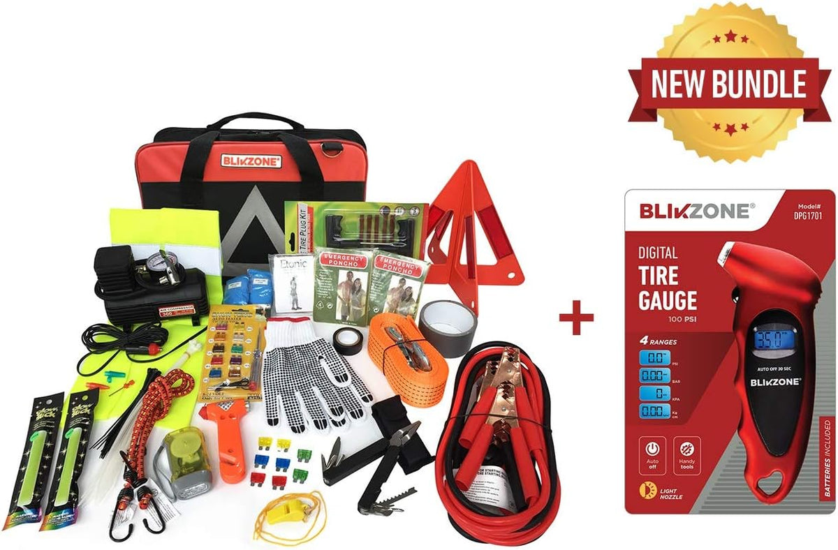 Camo 81 Pc Auto Emergency Car Kit Q14351