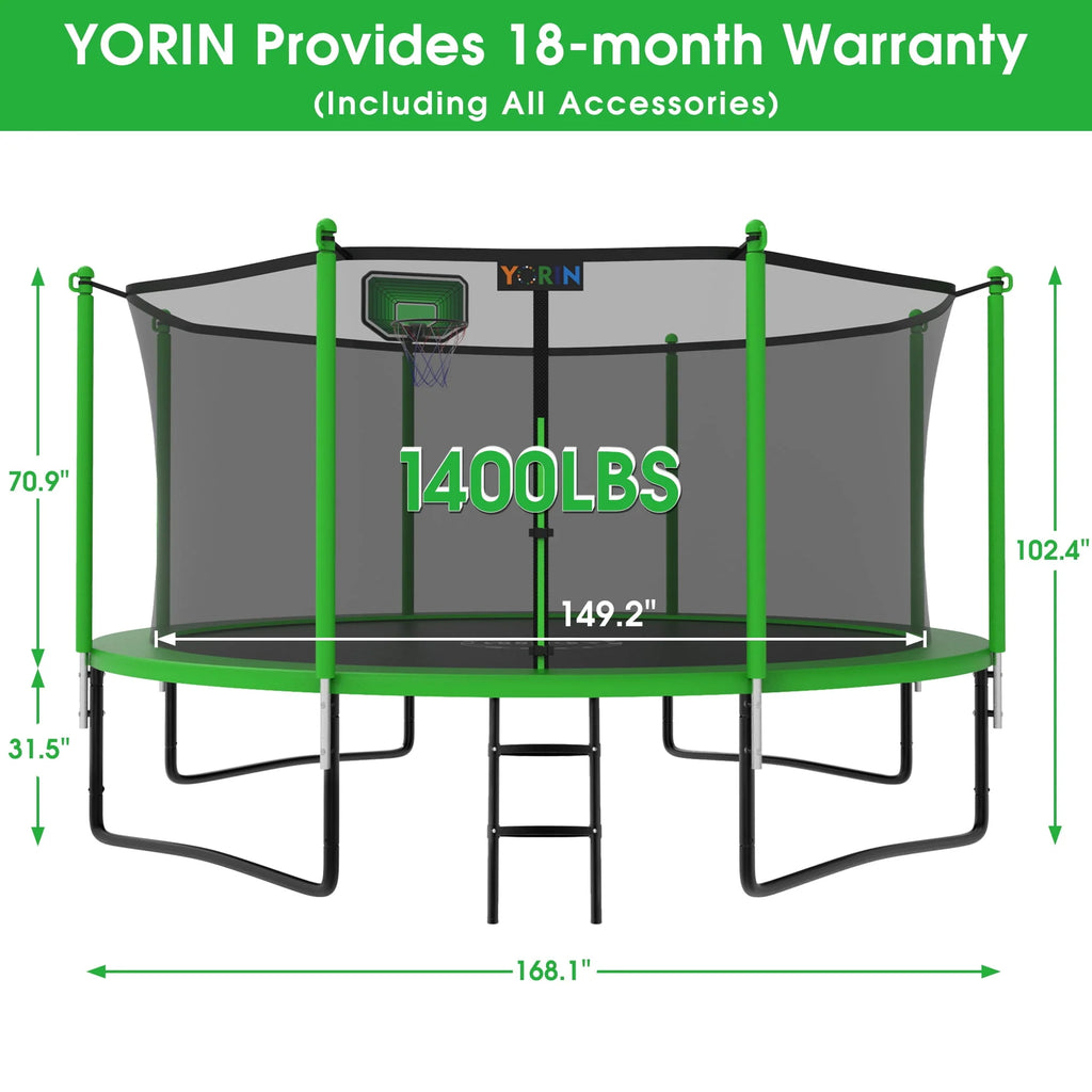 15' Trampoline Z169