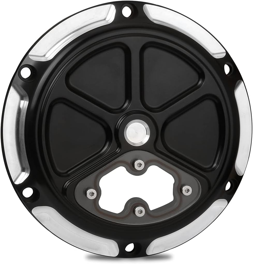 Black CNC Derby Cover For Harley Sportster Iron 883 1200 XL883 XL1200 2004-2019 Seventy Two XL1200V 2012-2016 X177572