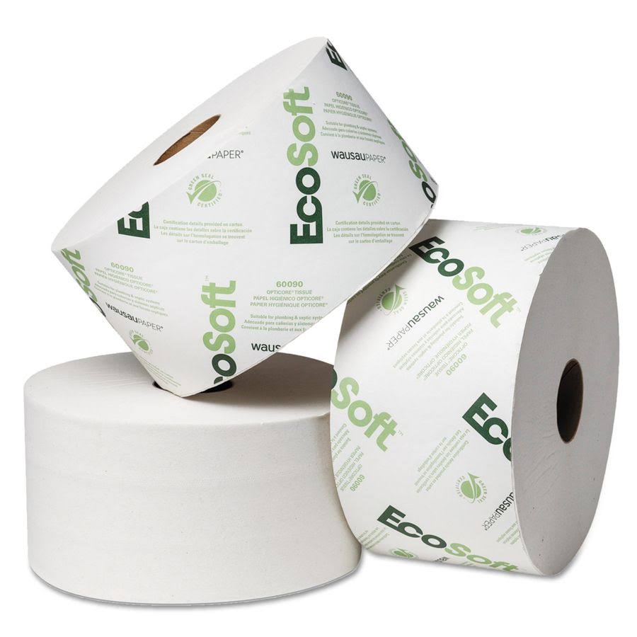 White 2-Ply Bath Tissue 2000/Roll P12069