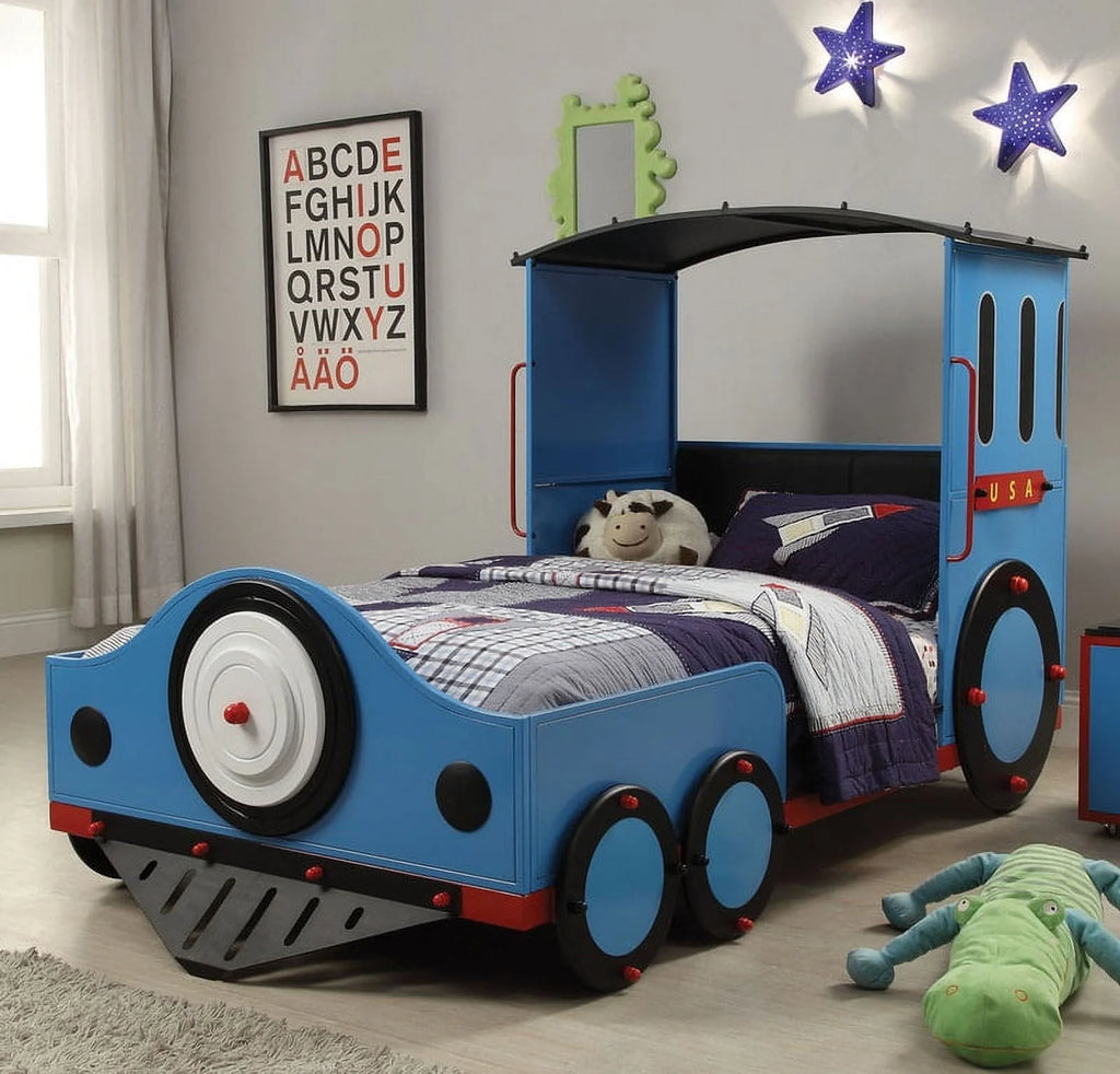 Metal & MDF Twin Bed E41975