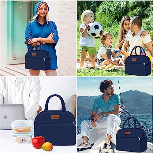 Black Insulated Leakproof Lunch Box Y54920