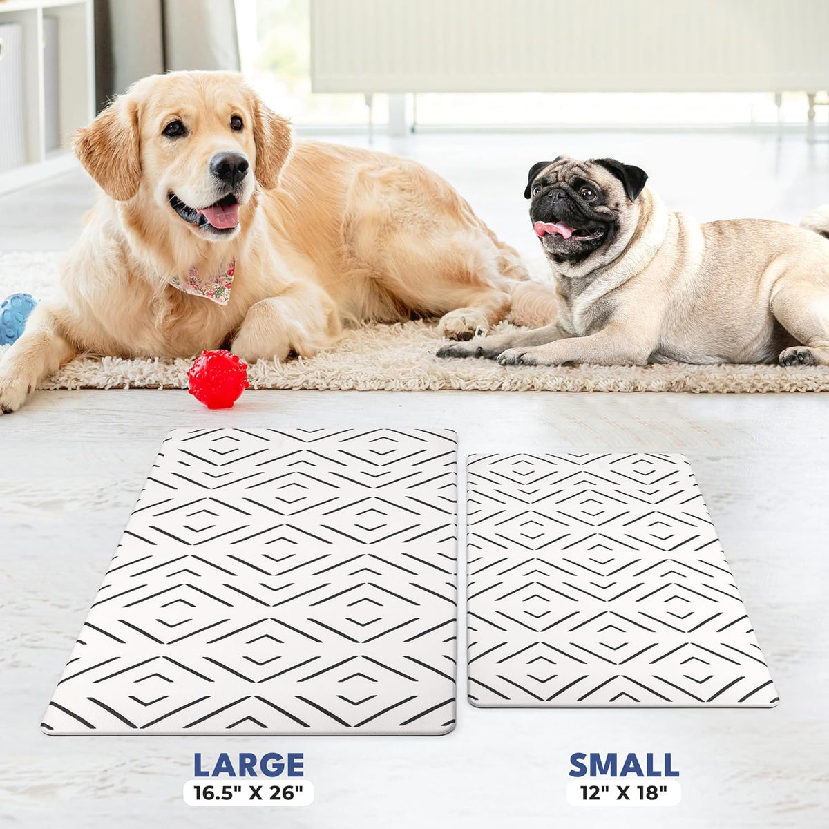 Large Waterproof Non-Slip Pet Feeding Mat E296