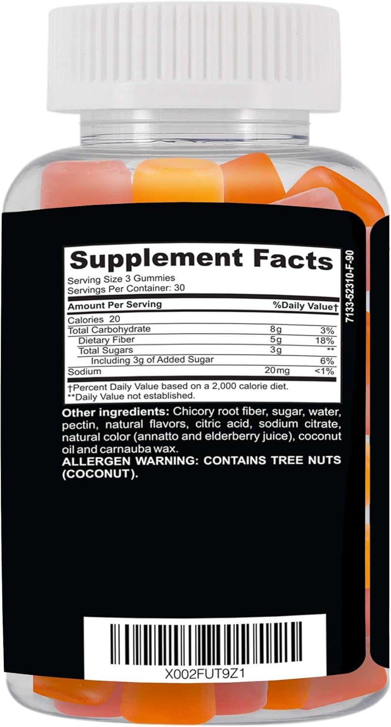 90 Gluten-Free Fiber Gummies Y92329