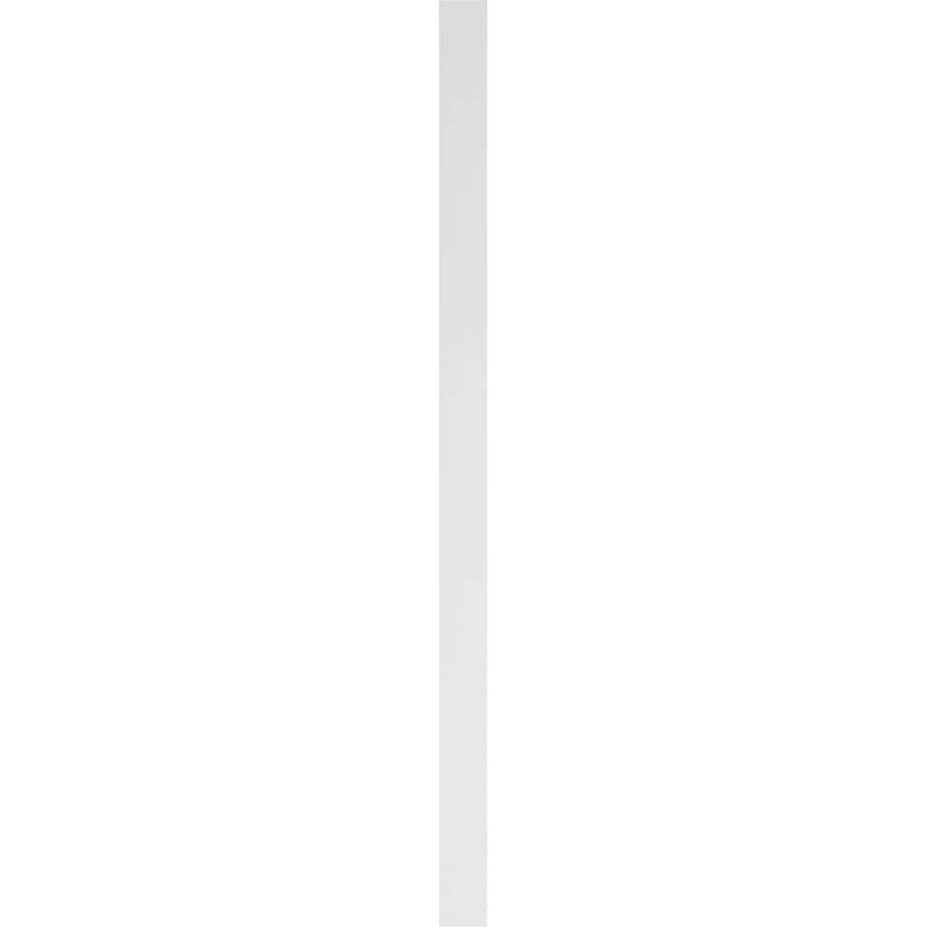 PVC Raised Panel Pilaster with Decorative Capital & Base (Pair) H348119
