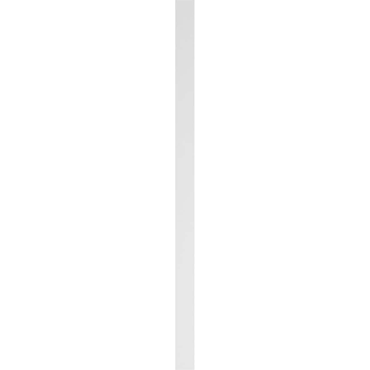 PVC Raised Panel Pilaster with Decorative Capital & Base (Pair) H348119