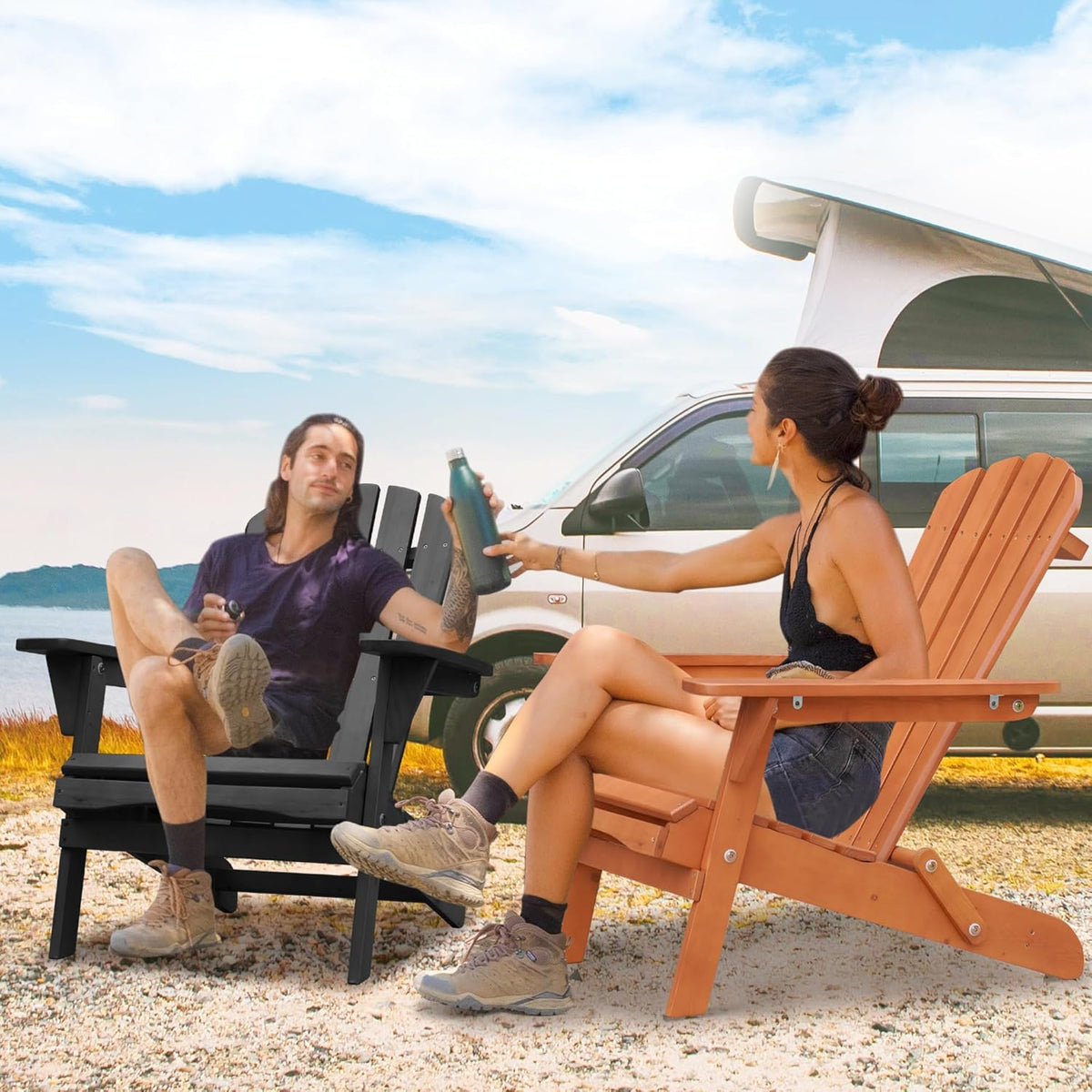 Wood Adirondack Chair L343487