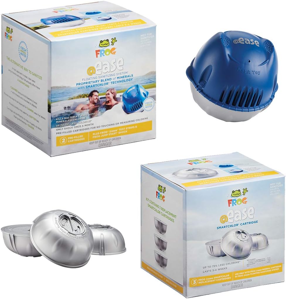 Floating Sanitizing System plus SmartChlor Cartridge 3 Pack K258