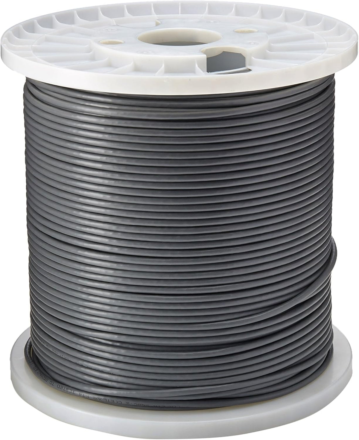 Cat6 Solid-Core Cable, Black, 1000' K828