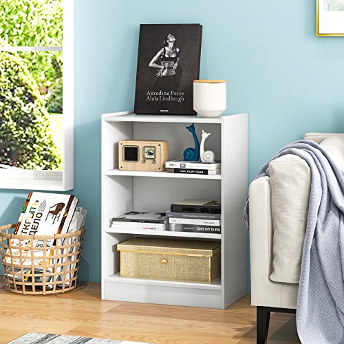 Black 3 Shelf Bookcase with Adjustable Shelves L8531