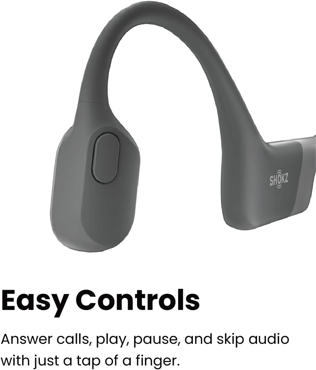 Grey Bone Conduction Running Headphones S436