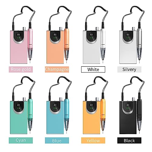 Portable Cordless Rechargeable Electric Nail Drill Machine I997