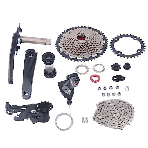 Aluminum Alloy 10 Speed Bicycle Gear Shifter Kit with Rear Derailleur U72189