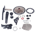 Aluminum Alloy 10 Speed Bicycle Gear Shifter Kit with Rear Derailleur U72189