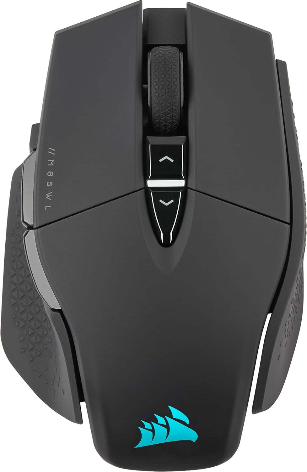 Black Wired Gaming Mouse with Adjustable Weight and Aluminum Frame L611593
