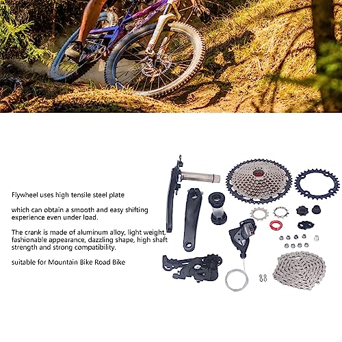 Aluminum Alloy 10 Speed Bicycle Gear Shifter Kit with Rear Derailleur U72189