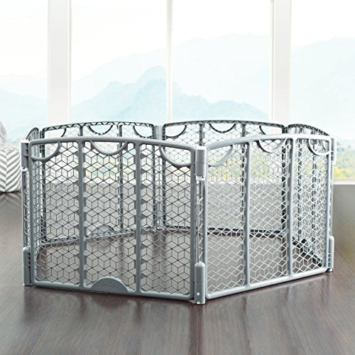 8-Panel Plastic Adjustable Play Area W820