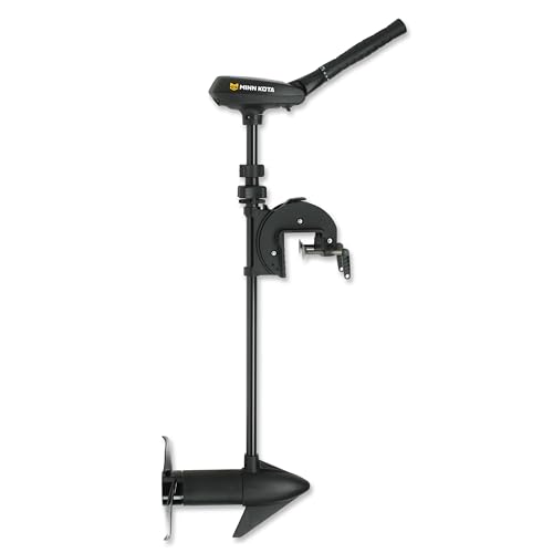 80lbs Thrust 42" Shaft Black Transom Mount Trolling Motor C93320