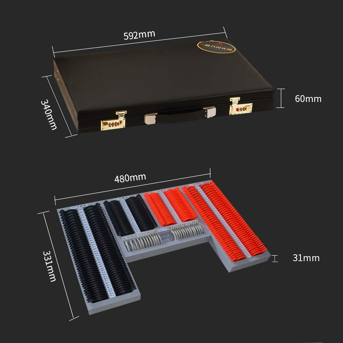 Adjustable Optical Trial Lens Frame Set 26mm R87536