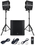 18-inch 4000W Stereo PA Speaker System with Active Subwoofer N30091