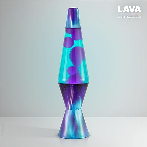 14.5" Purple Wax and Blue Liquid Motion Light O79070