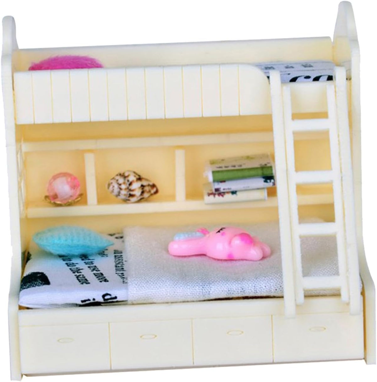 1/12 Scale Miniature Double Bunk Bed K5282