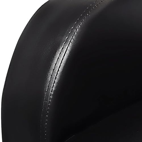 2-Seater Black Faux Leather Recliner Sofa with Cup Holder Y67774