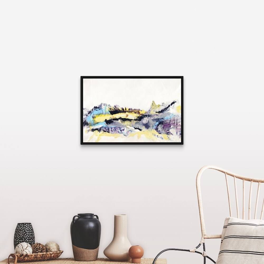 Black Float Frame Canvas Art 30 x 20 E52678