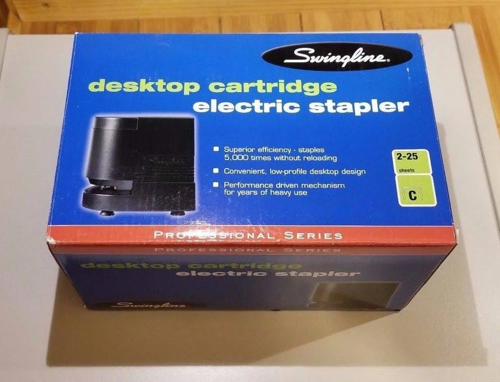 Electric Stapler 25-Sheet Capacity Black S82854