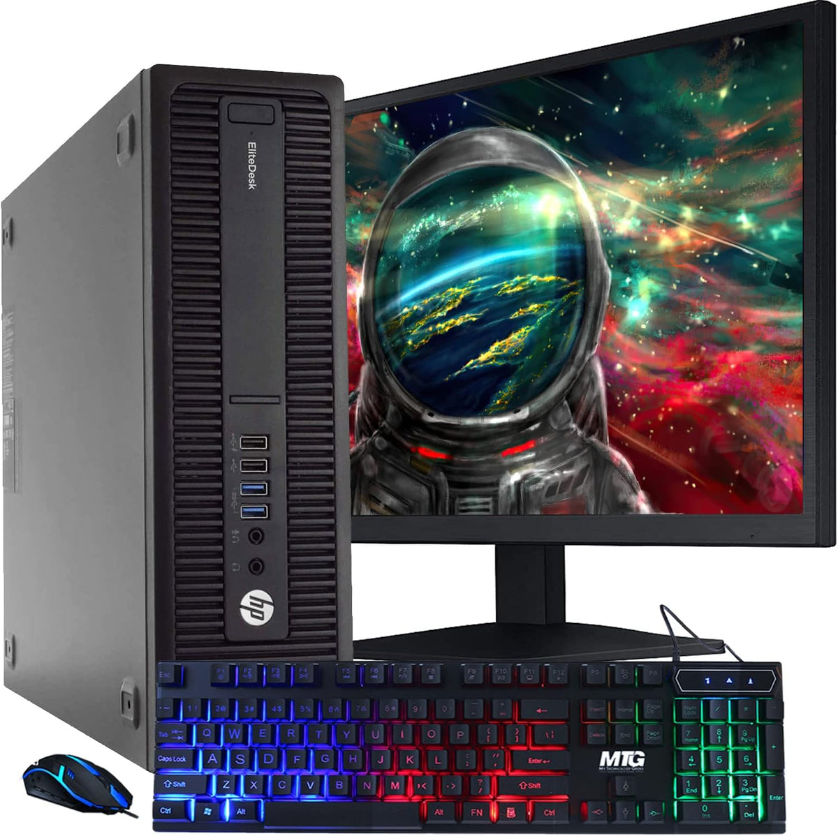 Desktop Computer Intel Core i5 16GB RAM 2TB HDD 22 inch Monitor J852