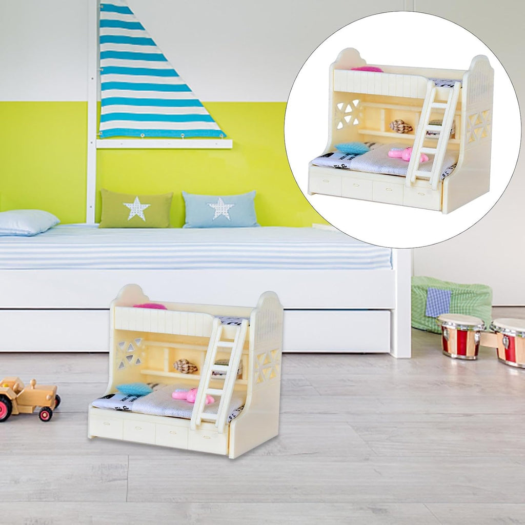 1/12 Scale Miniature Double Bunk Bed K5282