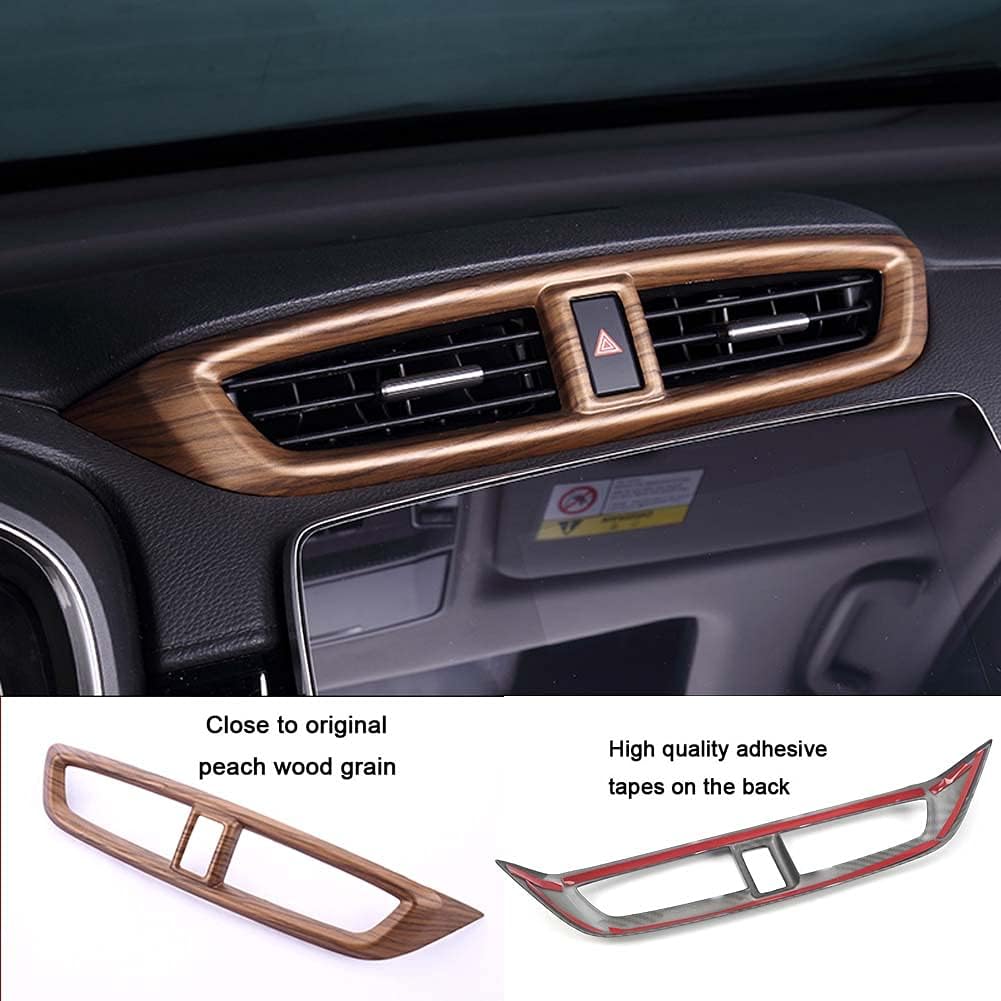 Honda CR-V Peach Wood Air Vent Dashboard Trim I53318