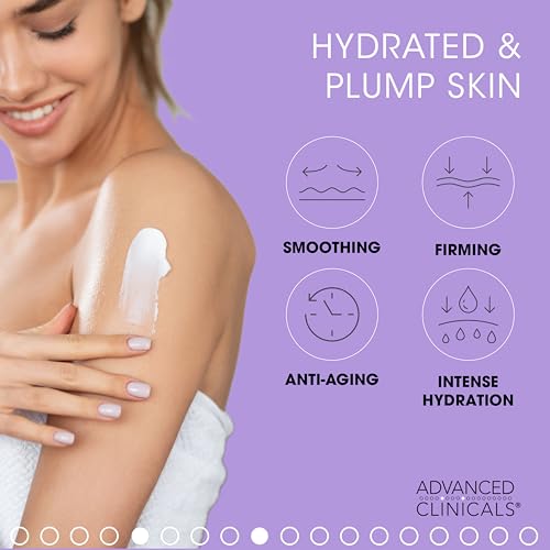 Collagen Body Cream Moisturizer Lotion and Body Oil 2 Piece Set J778532