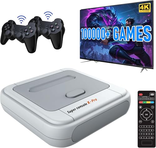 Retro Game Console with 2 Wireless Game Controllers E770657