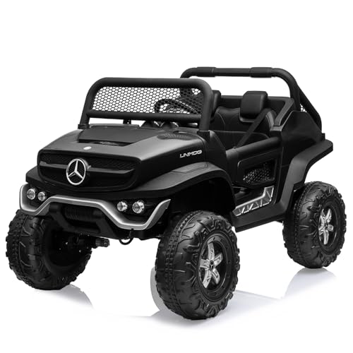 White 2 Seater 24V Battery Powered Ride On Truck J141