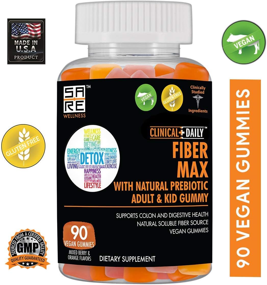 90 Gluten-Free Fiber Gummies Y92329