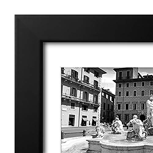 11x14 Collage Picture Frame with Shatter-Resistant Glass - Black Q481