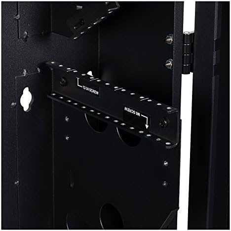 5U Vertical Wall Mount Enclosure Black X15342